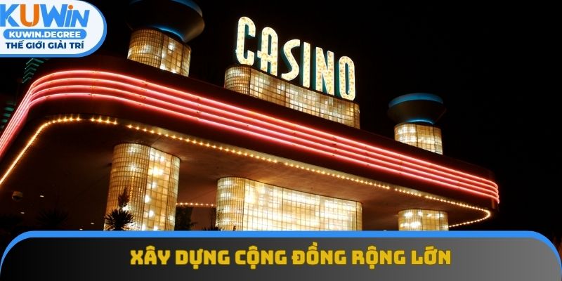 Cộng đồng người chơi rộng lớn khi tham gia nền tảng