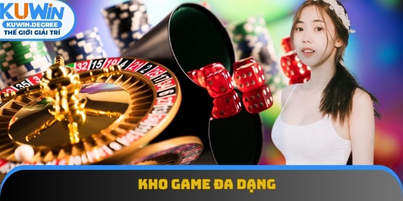 Sân chơi có kho game siêu hấp dẫn, kịch tính phù hợp với mọi đối tượng