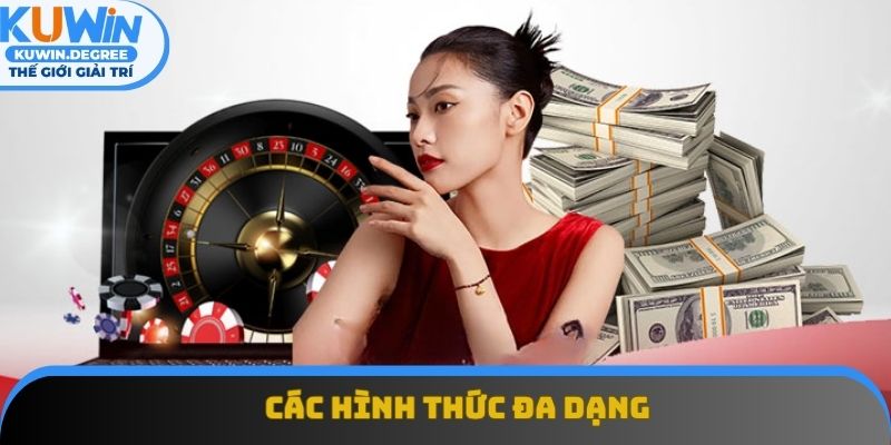 Thành viên được lựa chọn hình thức nạp rút phù hợp Thành viên được lựa chọn hình thức nạp rút phù hợp